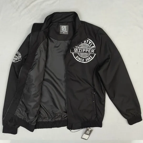 Black Color winter Double part Premium Quality Jacket for Men – Color: Black, Size: M – View 2