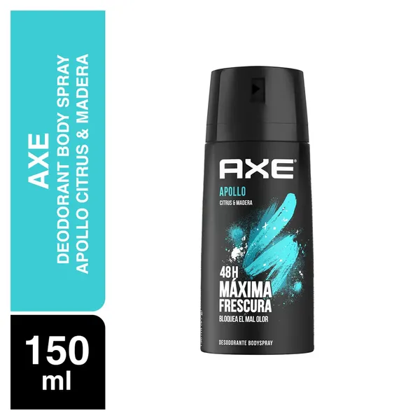 AXE APOLLO International European product Body spray used for male - 150 ml – View 2