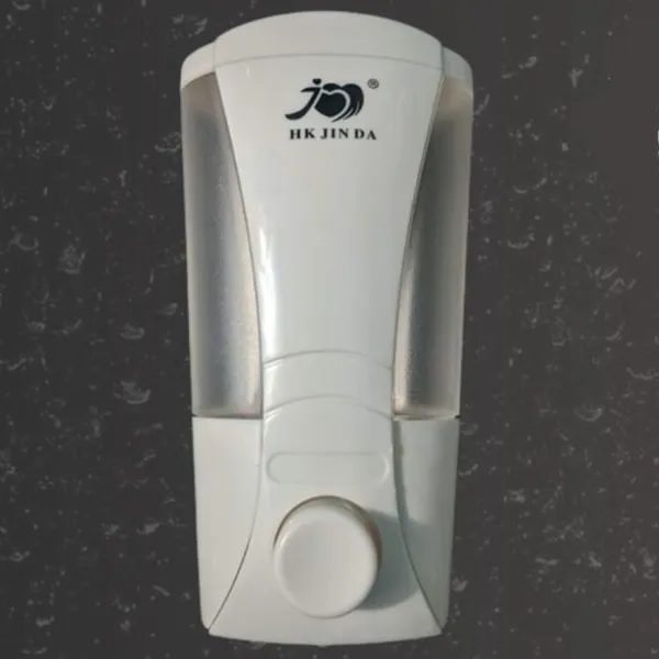 HK Jinda Multi Purpose Wall Mounted Liquid Soap Dispenser Multi Color – Color: White – View 2