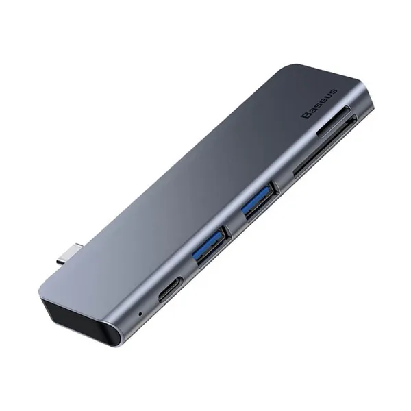Baseus CAHUB-K0G Harmonica Five-in-One Hub Adapter – View 2