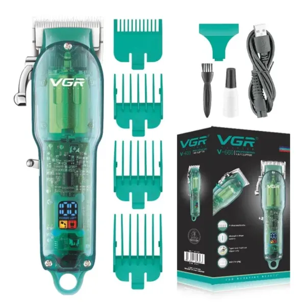 VGR V-660 Professional Rechargeable Cordless Hair Clipper Trimmer – View 2