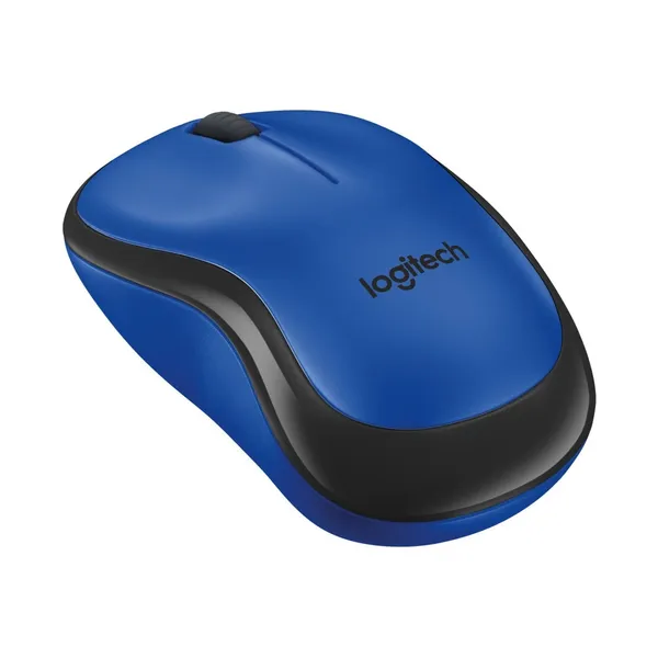 Logitech M221 Silent Optical Wireless Mouse – Color: Blue – View 2