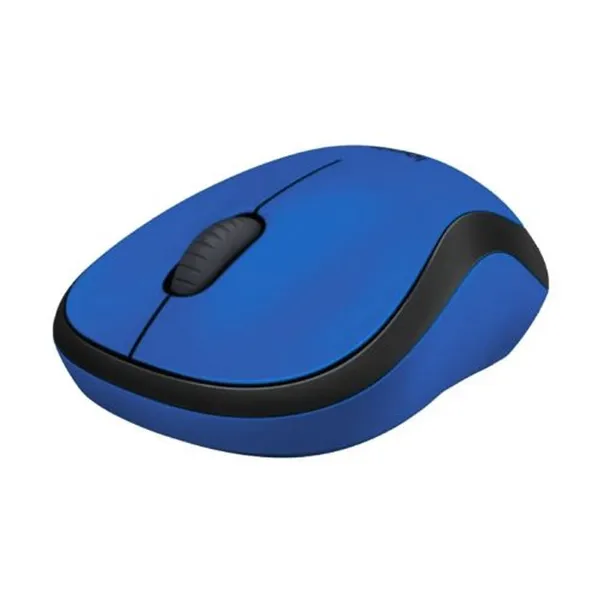 Logitech M221 Silent Optical Wireless Mouse – Color: Blue – View 3