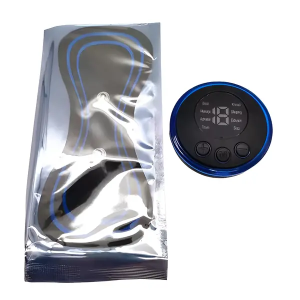 Portable EMS Mini Butterfly Electric Neck Massager Patch – View 4