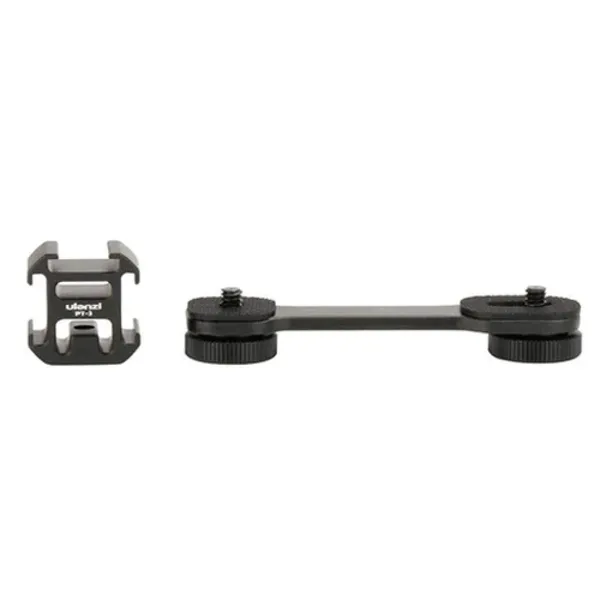 Ulanzi PT-3 Gimbal Accessories Triple Cold Shoe Mounts – View 3