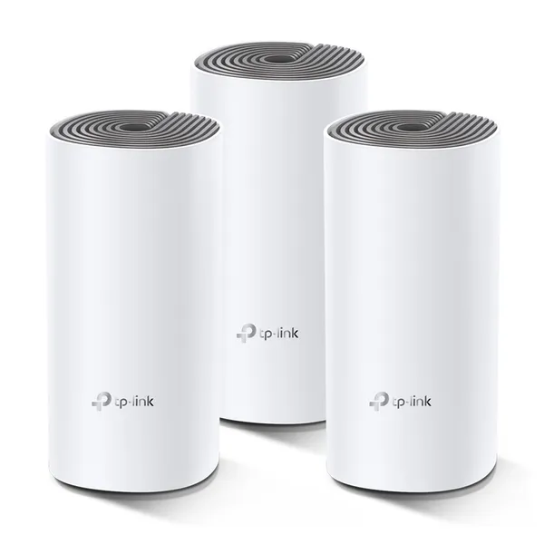 TP-Link Deco E4 AC1200 Dual-band Mesh Router (3 Pack) – View 1