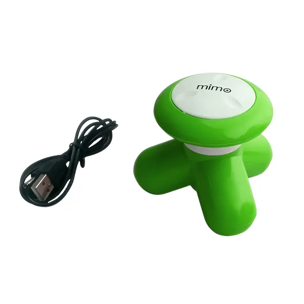 Compact Mimo Multi-Zone Body Vibration Massager in Random Colors – Color: Green – View 1