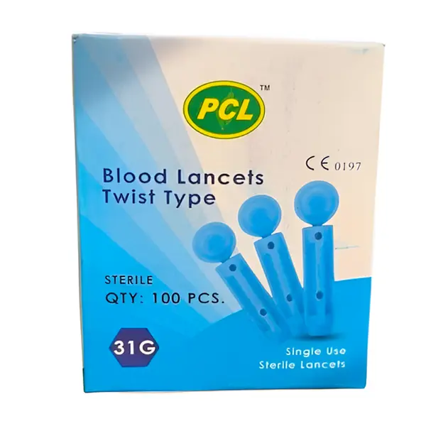 PCL Care Disposable Glucometer Twist Lancet Needles  – View 2