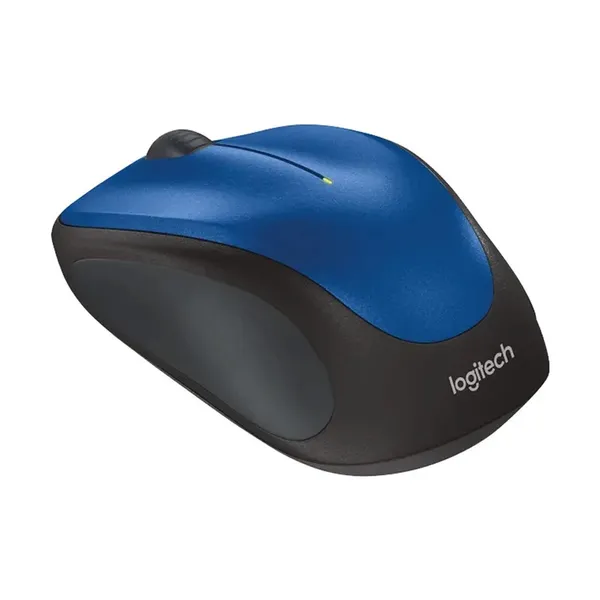 Logitech M235 Optical Wireless Mouse – Color: Blue – View 2