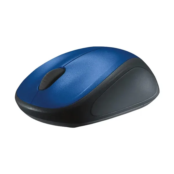 Logitech M235 Optical Wireless Mouse – Color: Blue – View 3
