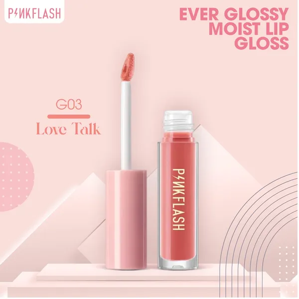 PINKFLASH G03 Ever Glossy Moist Lip Gloss Love Talk (PF-L02) – View 2