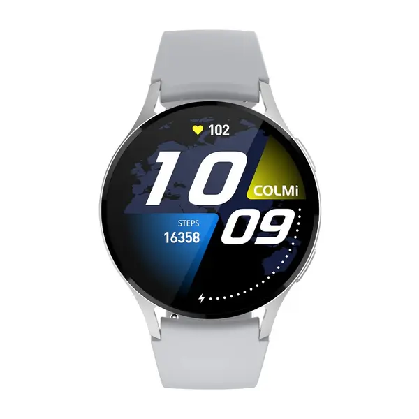 COLMI i28 Ultra IP68 Waterproof Smart Watch – Color: Silver – View 2