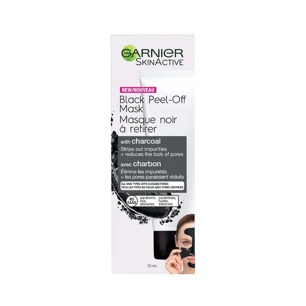 Garnier Skin Active Peel Off Charcoal Black Face Mask – View 3
