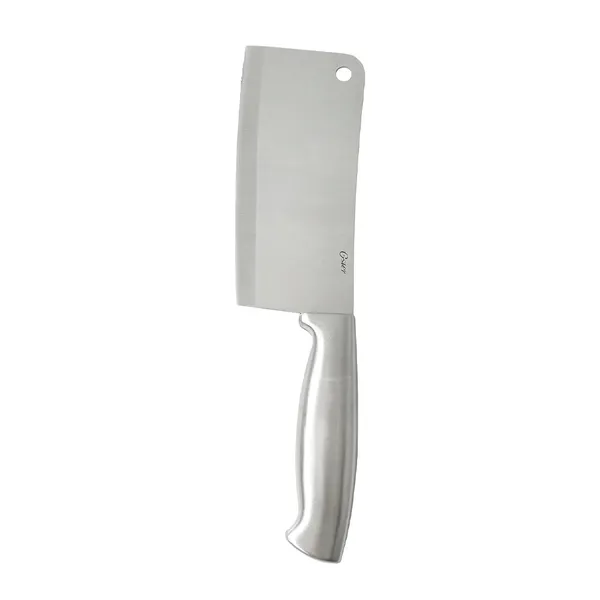 Oster Baldwyn 6" Cleaver Kitchen Knife Cutlery Stainless Steel Handle – View 3