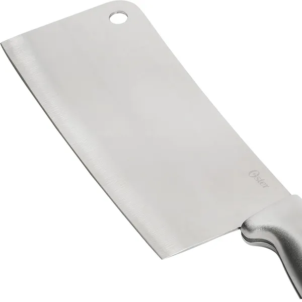 Oster Baldwyn 6" Cleaver Kitchen Knife Cutlery Stainless Steel Handle – View 4