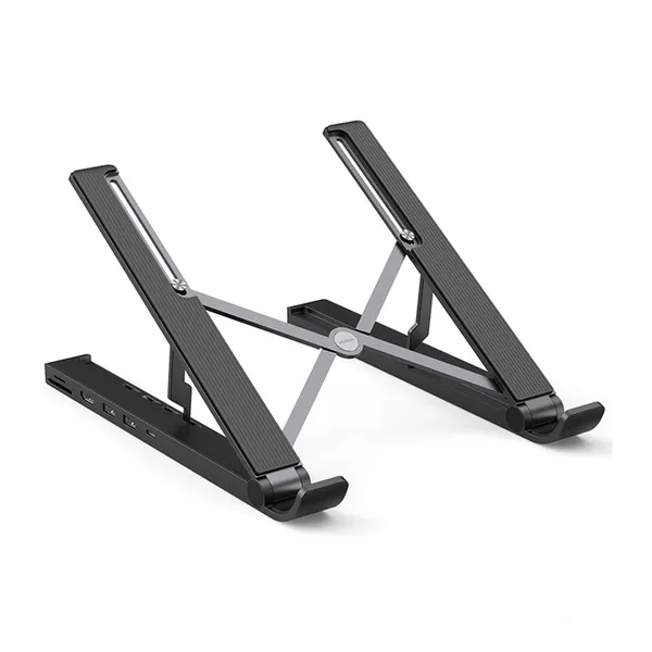 UGREEN CM359 Laptop Stand with 5-in-1 Docking Station – View 1