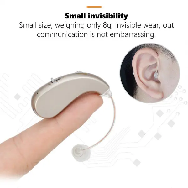 Cimiva VHP-203 Digital & Pocket Hearing Aids Sound Amplifier For Moderate Hearing Loss Invisible – View 4