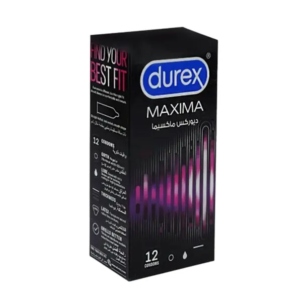 Durex Maxima Condoms 12s with Desirex Gel – Extra Thin – View 2