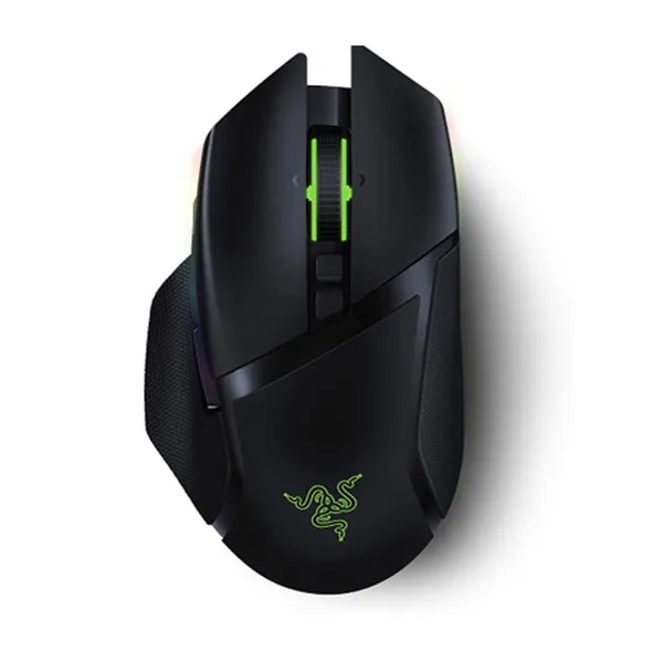 Razer Basilisk Ultimate Chroma RGB Wireless Gaming Mouse – Color: Black – View 1