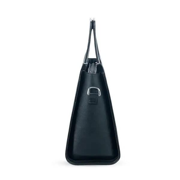 3-Layer New Luxury & Stylish Design Ladies Hand Bag – Color: Black – View 3