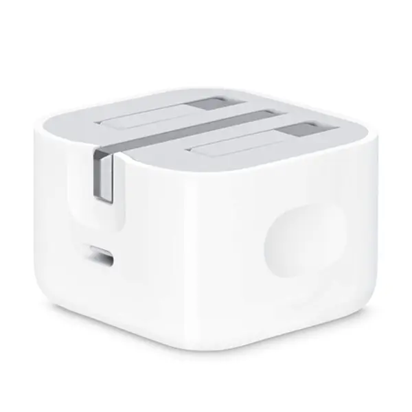 Apple 20W USB-C Adapter (3-Pin) Compact and Powerful Fast Charger – View 3