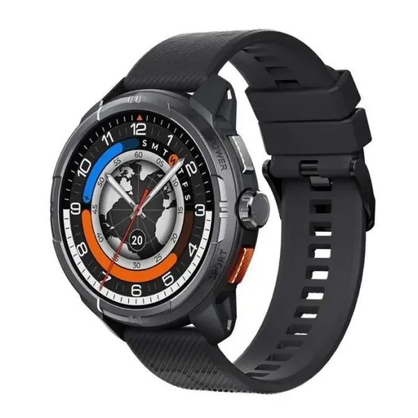 Haylou Solar Ultra Bluetooth Calling Smartwatch – Color: Black – View 1