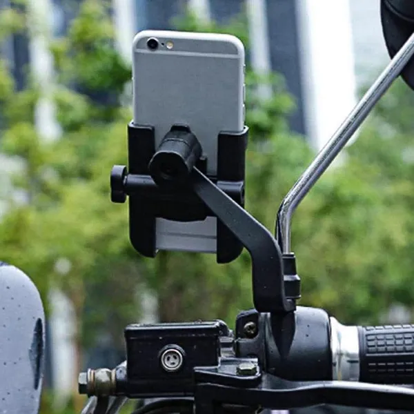 Aluminum Bracket Bike Mobile Phone Mount Holder – View 4