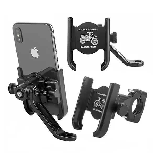 Aluminum Bracket Bike Mobile Phone Mount Holder – View 2