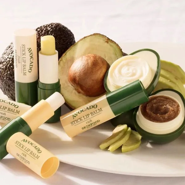 SKINFOOD Avocado Stick Waterproof Lip Balm Rich 3.4g – View 3