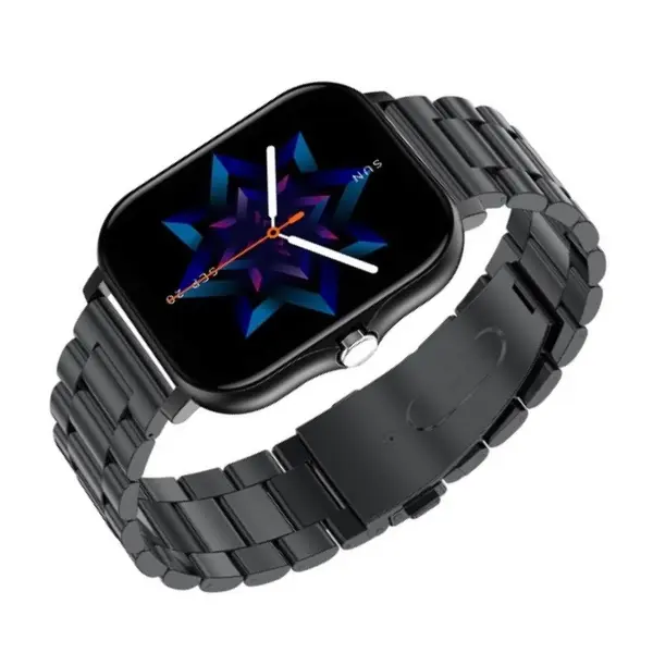 Lige BW242 Bluetooth Calling Smartwatch – Color: Black – View 2