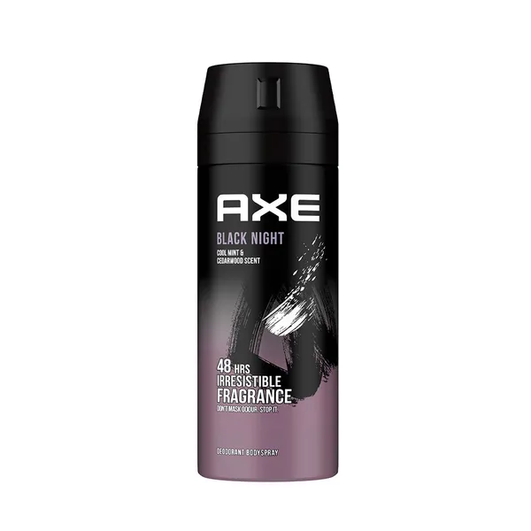 Axe Deodorant Body Spray Black Night Black Caramel & Vanilla 150ml – View 1