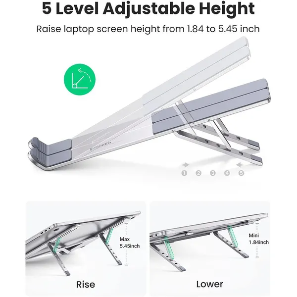 Ugreen LP451 Foldable Aluminum Alloy Laptop Stand – View 5
