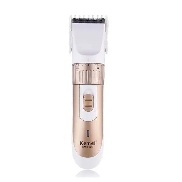 Kemei KM-9020 Professional Men's Hair Trimmer – Color: Gold – View 1