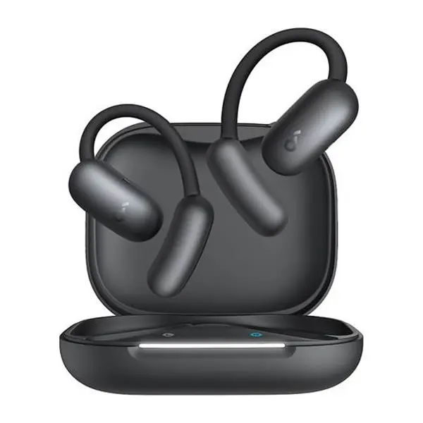 Anker AeroFit 2 Adjustable Open Ear Wireless Earbuds – Color: Black – View 1