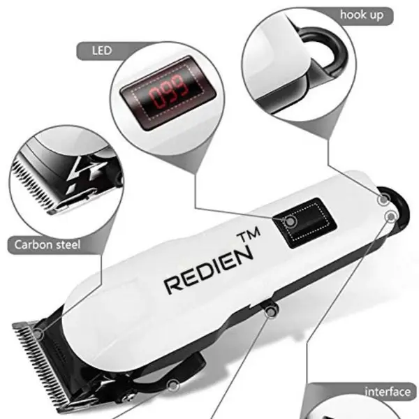 Redien RN-8118 LED Display AC/DC function Hair Trimmer – View 4