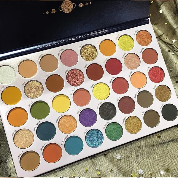 Beauty Glazed 40 Color Reversal Planet Waterproof Eyeshadow Pallete Eye Makeup – View 5