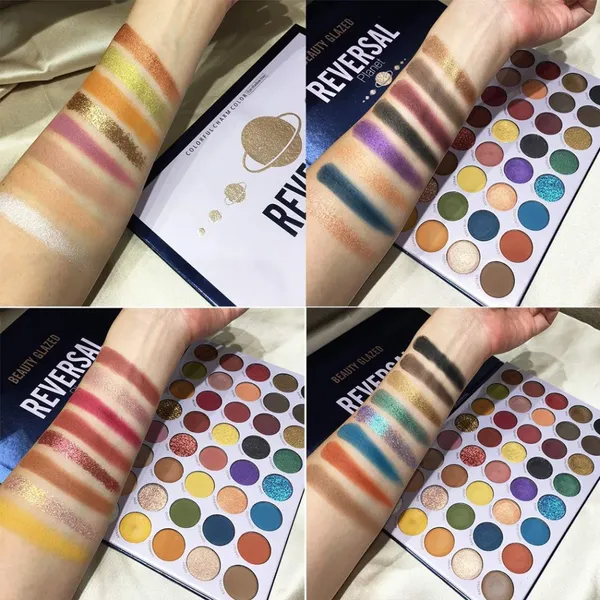 Beauty Glazed 40 Color Reversal Planet Waterproof Eyeshadow Pallete Eye Makeup – View 4