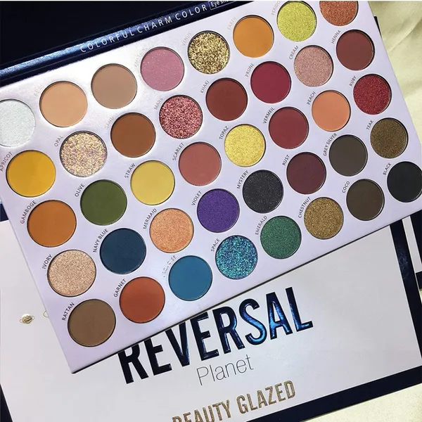 Beauty Glazed 40 Color Reversal Planet Waterproof Eyeshadow Pallete Eye Makeup – View 3