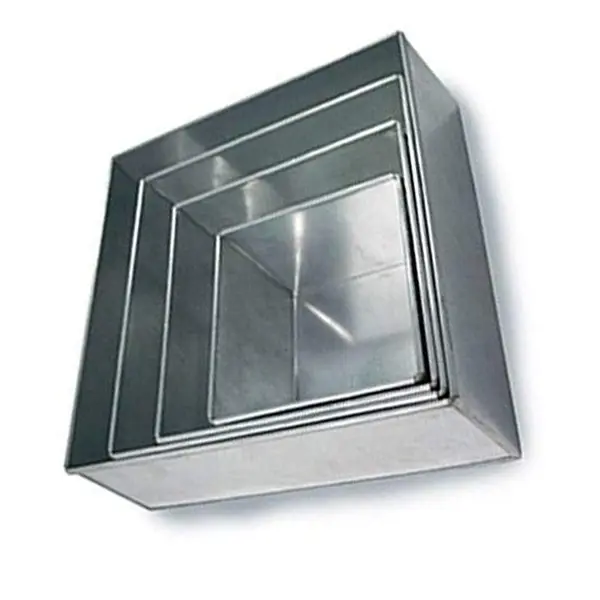 4 Pcs Set 6, 8, 10, and 12 Inch Square Shape Mold Cake Maker – View 2