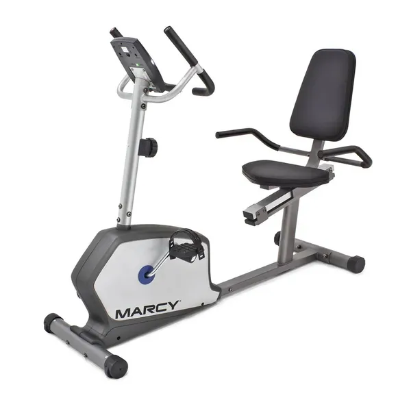 Marcy NS-1201R Recumbent Step-through frame design for easier entry and exiting Exercise Bike – View 1