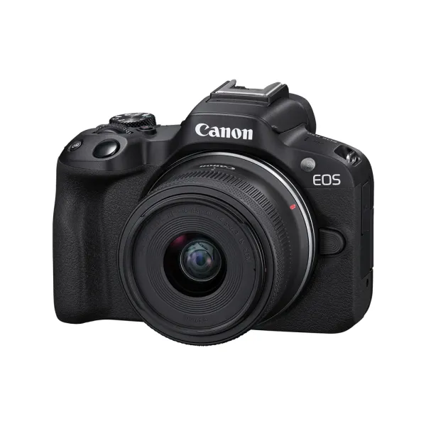 Canon EOS R50 with RF-S18-45mm STM Lens Mirrorless Camera – View 1