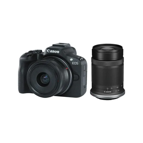 Canon EOS R50 with RF-S18-45mm STM Lens Mirrorless Camera – View 2