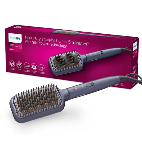 Philips BHH885 Advanced Heated Straightening Brush For Women – View 3