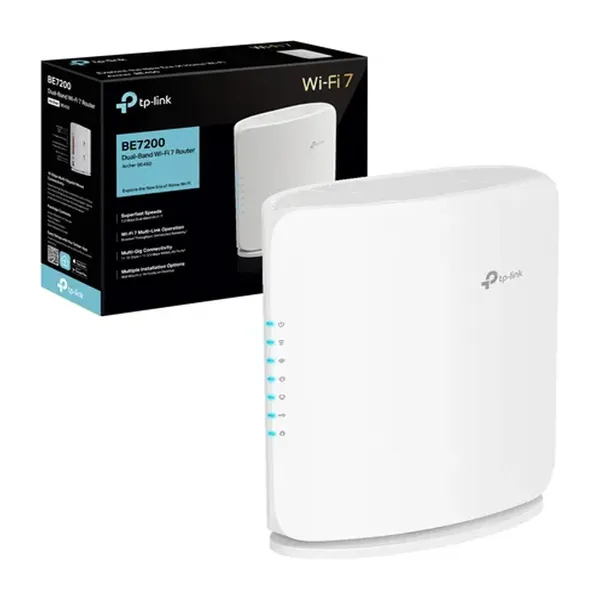 TP-Link Archer BE450 BE7200 Dual-Band Wi-Fi 7 Router – View 4