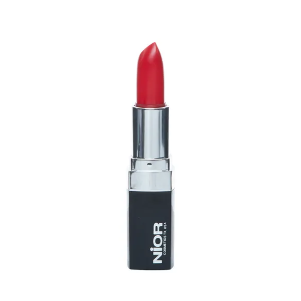 NIOR Velveteen Matte Lipstick Classic Red Long lasting cosmetic – View 1
