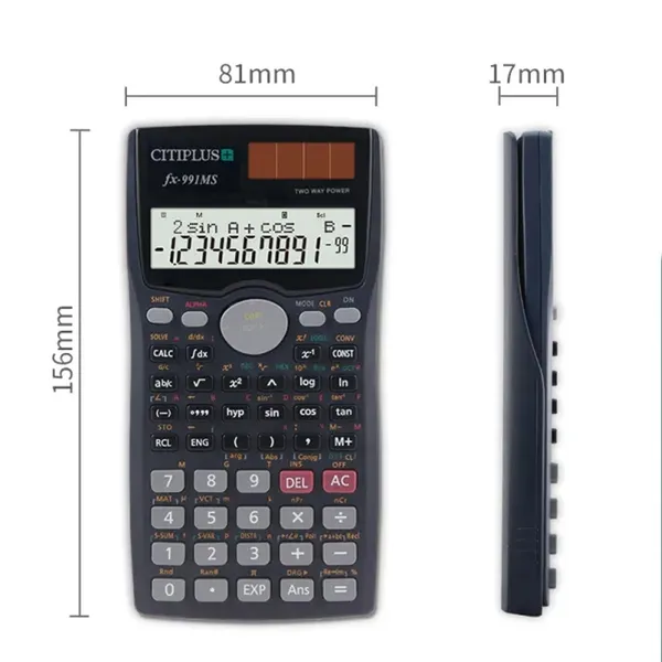 Casio FX-991MS Key Rollover Feature For Error-free Input Scientific Calculator – View 2