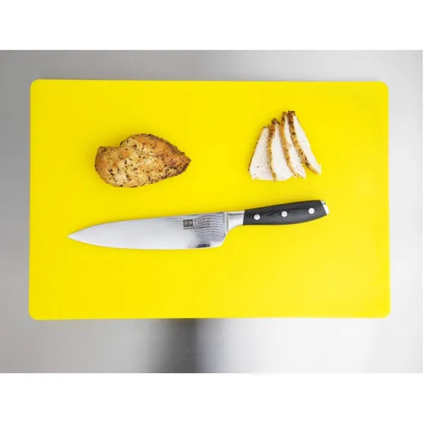 IHW 60452Y Plastic Long Lasting Chopping Board 60X45X2.0 CM – Color: Yellow – View 3