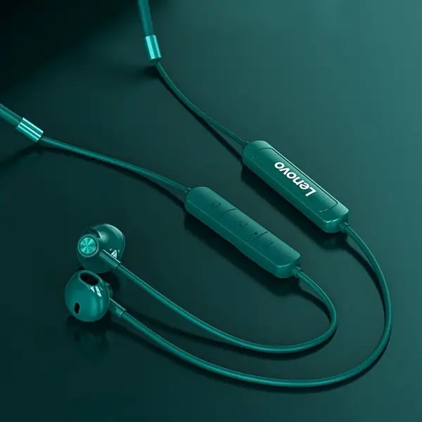 Lenovo SH1 Wireless BT 5.0 Neckband Earphone – Color: Gray – View 3