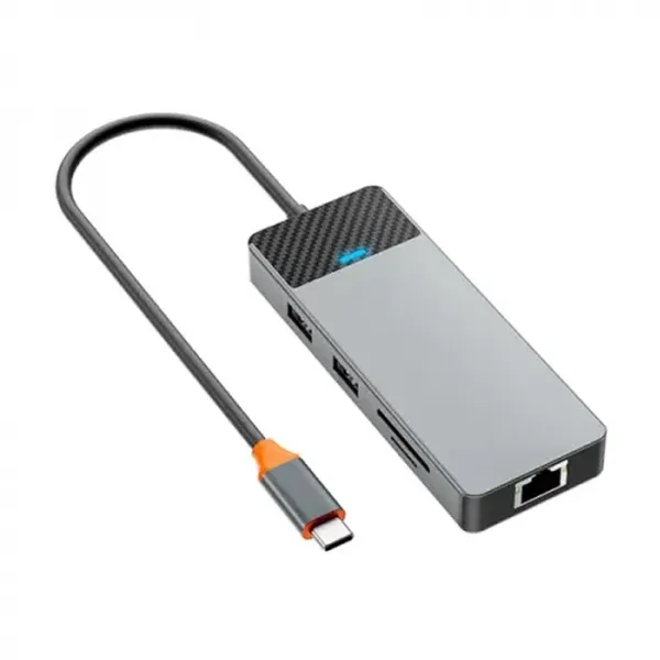 WiWU A923RPT Linker 9-in-1 Type-C Hub – View 1