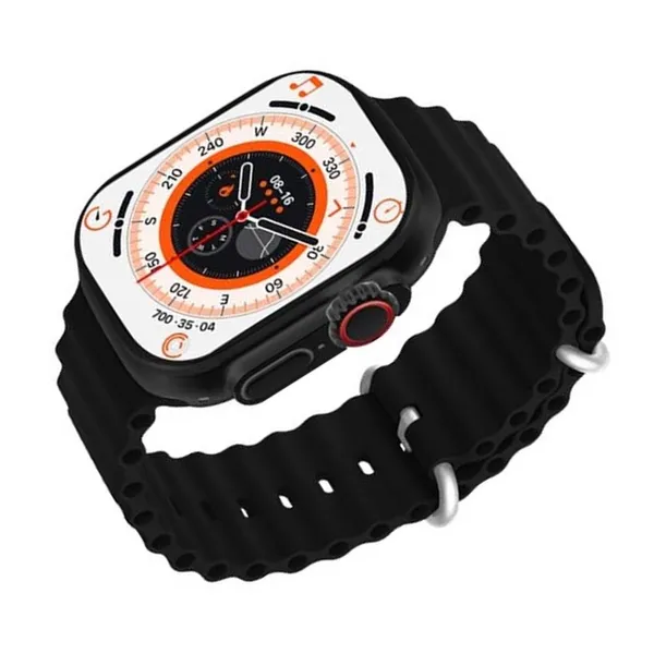 T900 Ultra Bluetooth Calling Smartwatch – Color: Black – View 3